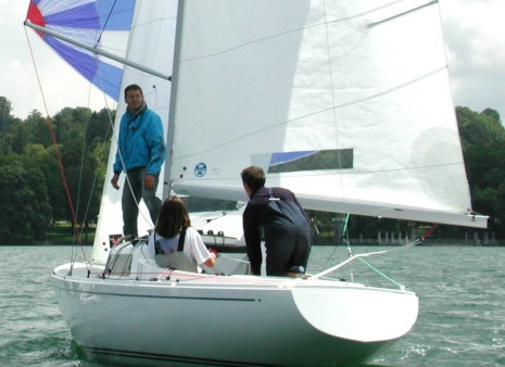 spinnaker sailing