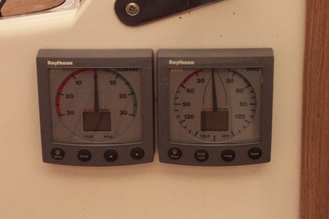 Autohelm Windmessanlage